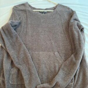 Barefoot Dreams Pullover Charcoal Gray XL